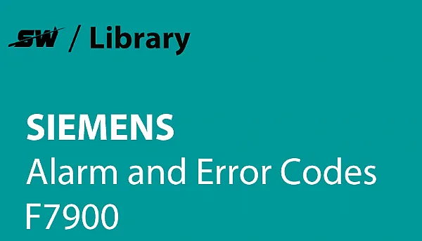 Как устранить ошибку Siemens F7900?