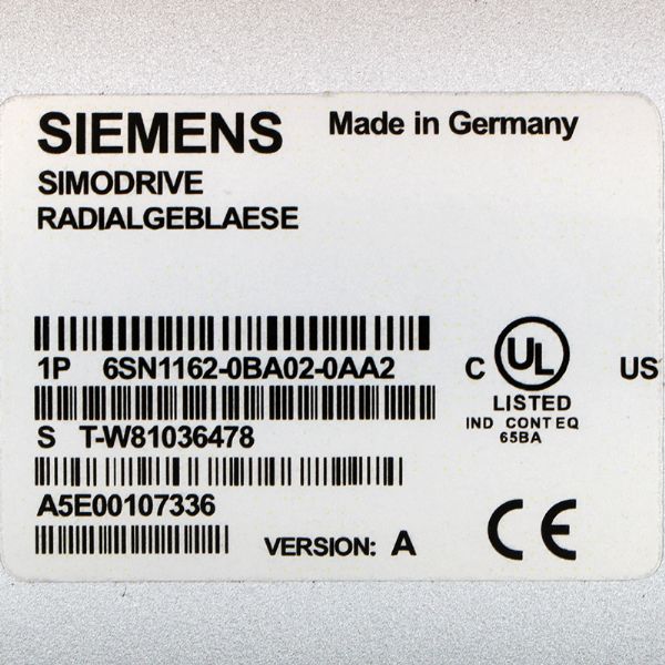 6SN1162-0BA02-0AA2 - 67348