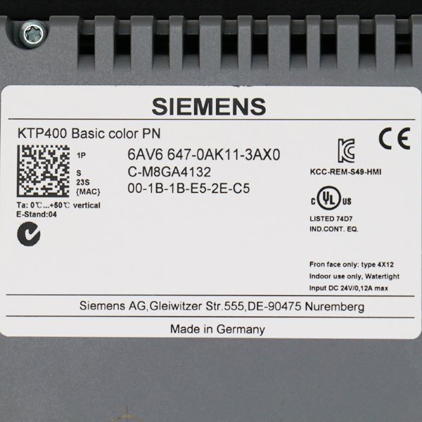 6AV6647-0AK11-3AX0 - 67370